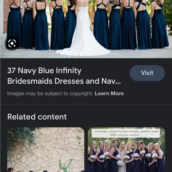 Infinity Bridesmaids Dress OS - Picture 3 of 4